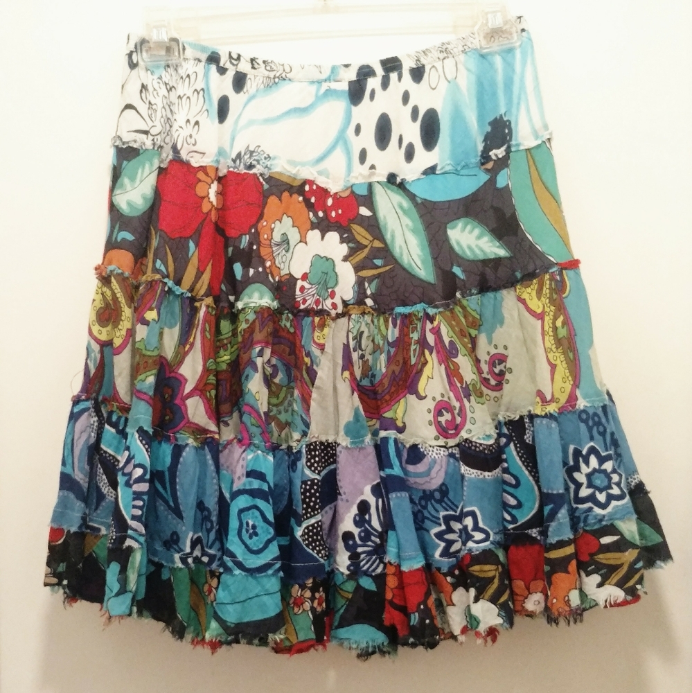 Boho "Knee Length" Skirt